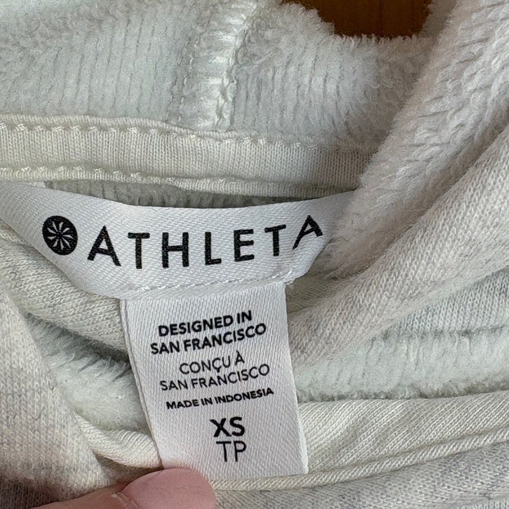 ATHLETA Cozy Karma twist neck Hoodie Sweatshirt #792003 - Picture 9 of 11
